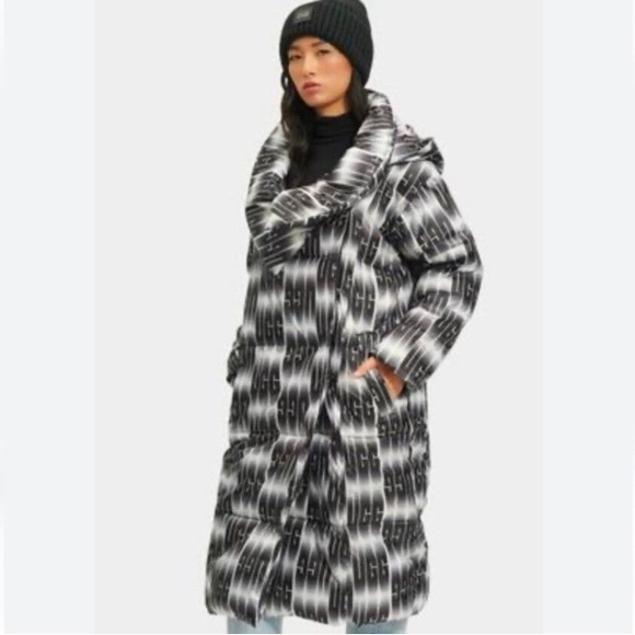 NWOT Ugg Catherina Coat, Wavelength Pattern, Size Medium - Picture 2 of 15